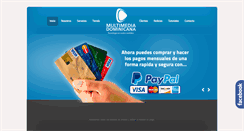 Desktop Screenshot of multimediadominicana.com